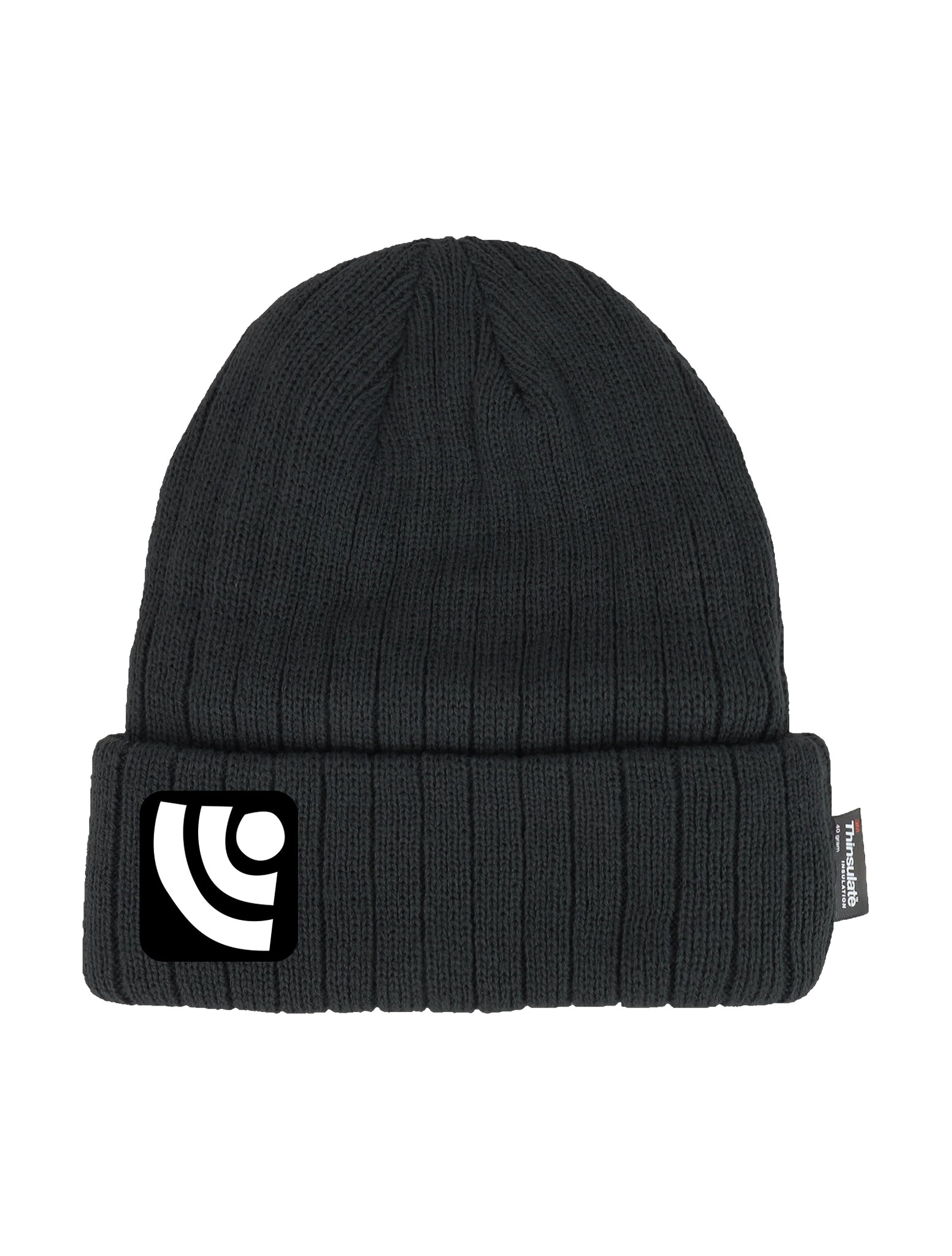 Signal Insulated Patch Beanie - Black