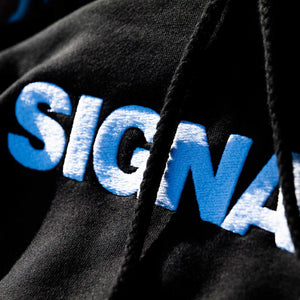Signal Logo Embroidered Hoodie